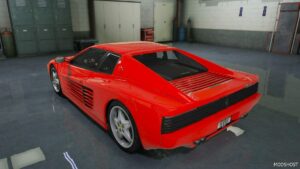 GTA 5 Ferrari Vehicle Mod: 512 TR (Image #2)