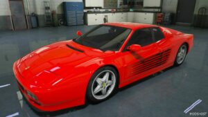 GTA 5 Ferrari Vehicle Mod: 512 TR (Image #3)