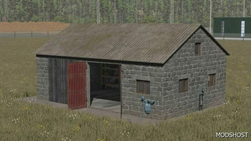 FS22 Placeable Mod: Building Farm SET (Featured)