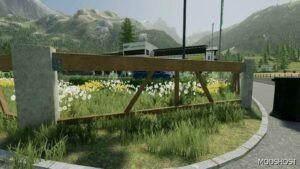 FS22 Placeable Mod: Concrete Pillar with Timber Poles (Image #4)