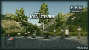 FS22 Placeable Mod: Japanese Toro Lanterns (Image #3)