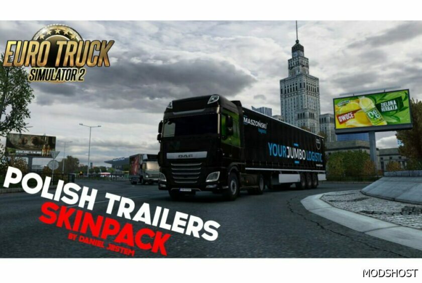 ETS2 Mod: Polish Trailers Skin Pack by Daniel Jestem (Featured)