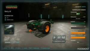 FS22 Trailer Mod: Dolly LE V1.2.1 (Image #3)