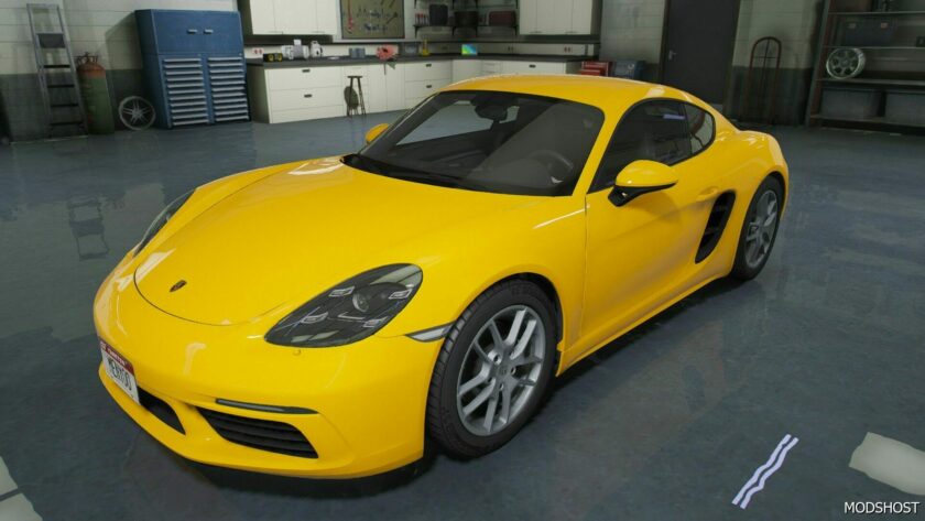 GTA 5 Porsche Vehicle Mod: 718 Cayman (Featured)