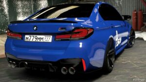 GTA 5 BMW Vehicle Mod: M5 F90 Competition Asco Collector Batusai (Image #2)