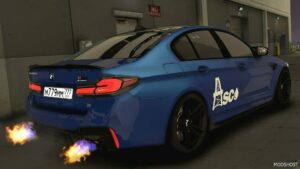 GTA 5 BMW Vehicle Mod: M5 F90 Competition Asco Collector Batusai (Image #5)