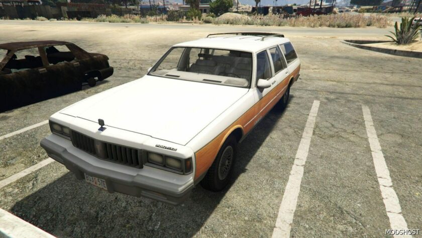 GTA 5 Vehicle Mod: Pontiac Parisienne 1982 Station Wagon (Featured)