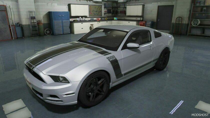 GTA 5 Ford Vehicle Mod: 2013 Ford Mustang Boss 302 (Featured)