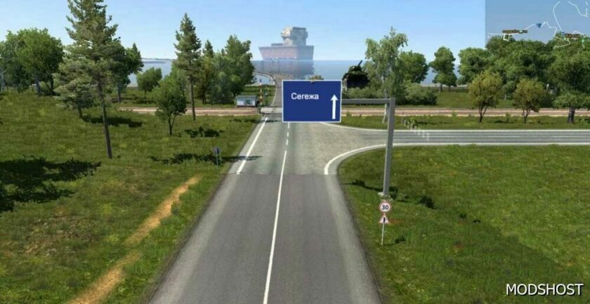 ETS2 Map Mod: Segezha and Onega Road Connection V0.3 (Featured)