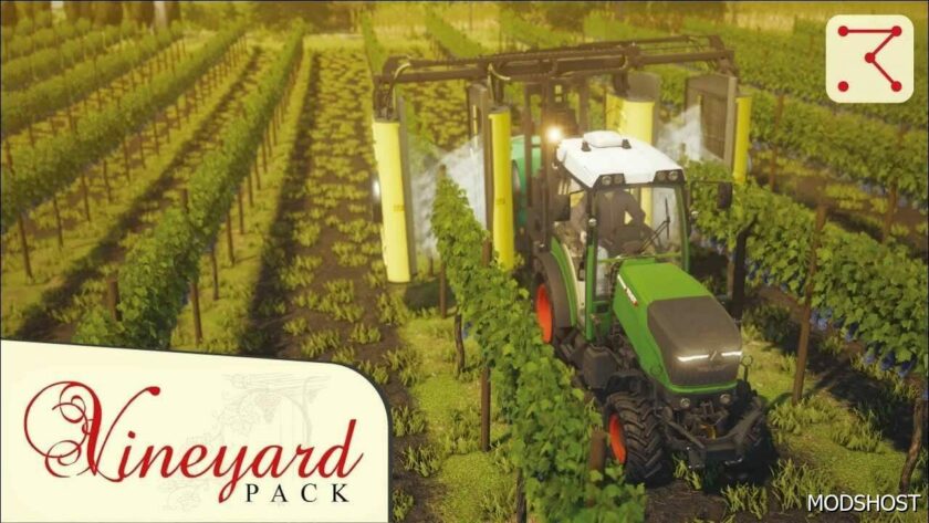 FS22 Mod: Vineyard Pack V1.1 (Featured)