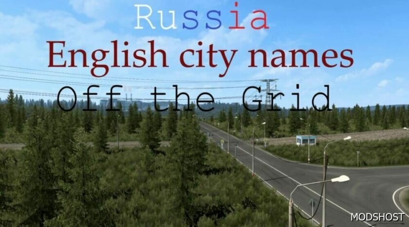 ETS2 Mod: Otgr English City Names V1.2 (Featured)