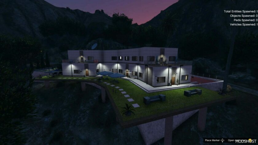 GTA 5 Mod: North Beach Mansion Ymap (Featured)