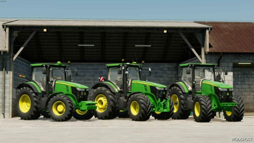 FS22 John Deere Tractor Mod: 7R Series 2011 V2.0 (Featured)