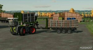 FS22 Implement Mod: Saddletrac Wood Shuttles V2.0 (Image #2)