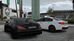 GTA 5 Mercedes-Benz Vehicle Mod: CLS 63S AMG 2015 Wengallbi Damaged (Image #2)