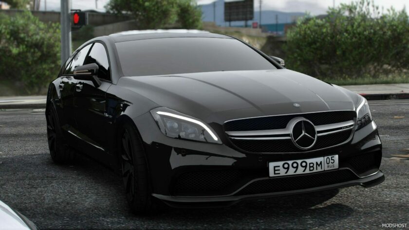 GTA 5 Mercedes-Benz Vehicle Mod: CLS 63S AMG 2015 Wengallbi (Featured)