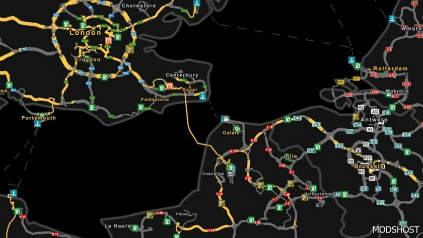 ETS2 Mod: Channel Tunnel Unhidden (Featured)