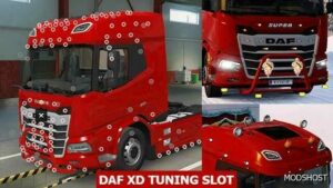 ETS2 DAF Part Mod: XD Accessory Addon Slots 1.49 (Featured)