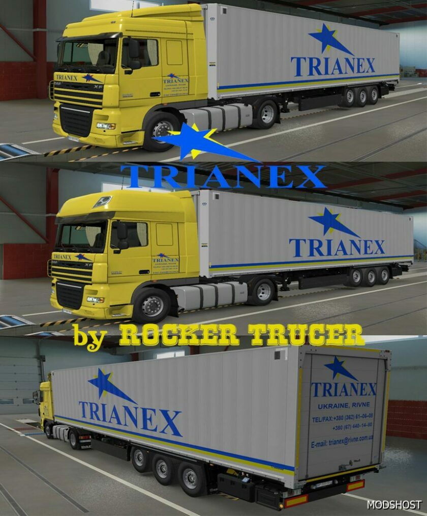 ETS2 Mod: Trianex Skin Pack (Featured)