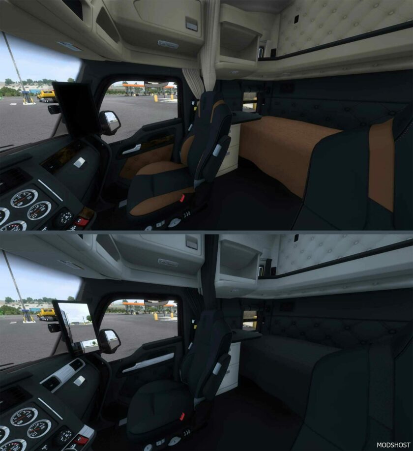 ATS Kenworth Mod: NEW Interior Options for The NEW KW T680 Beta (Featured)