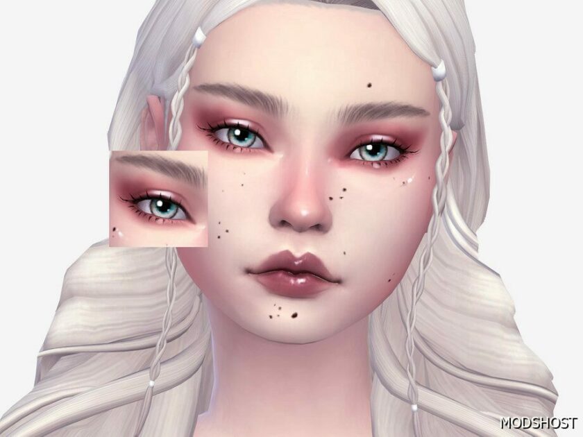 Sims 4 Female Makeup Mod: Cashmira Eyeshadow (Featured)