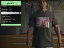 GTA 5 Player Mod: GTA VI Clothing Pack for Franklin (Image #3)