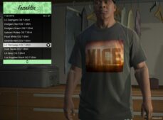 GTA 5 Player Mod: GTA VI Clothing Pack for Franklin (Image #4)