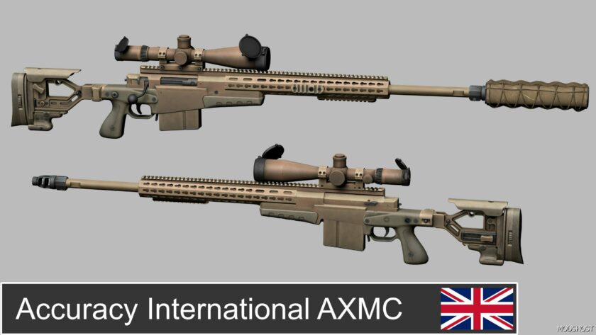 GTA 5 Weapon Mod: Accuracy International Axmc (Featured)