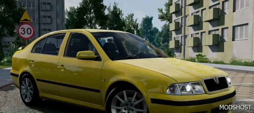 BeamNG Skoda Car Mod: Octavia (1U) 0.95 0.31 (Featured)