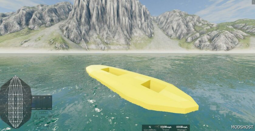 BeamNG Mod: Basic Kayak V1.3 0.31 (Featured)