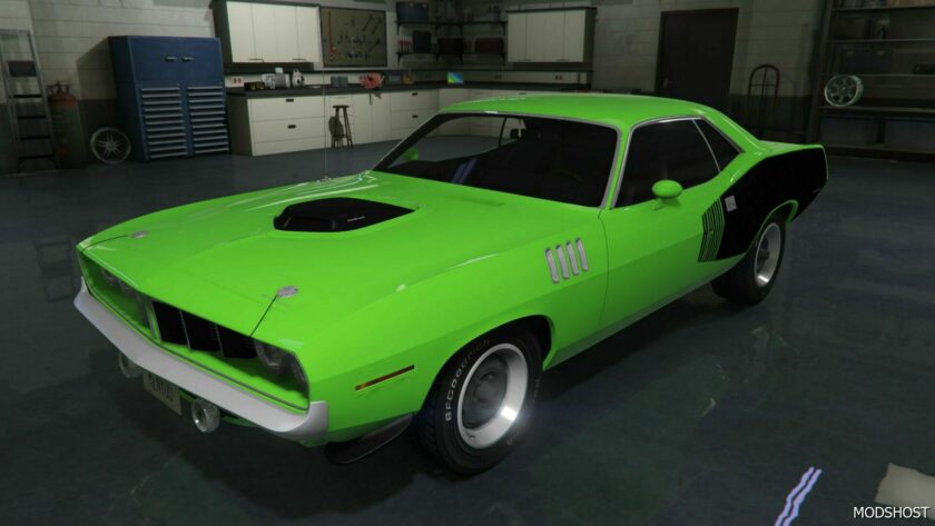 GTA 5 Vehicle Mod: Plymouth Hemi Cuda (Featured)