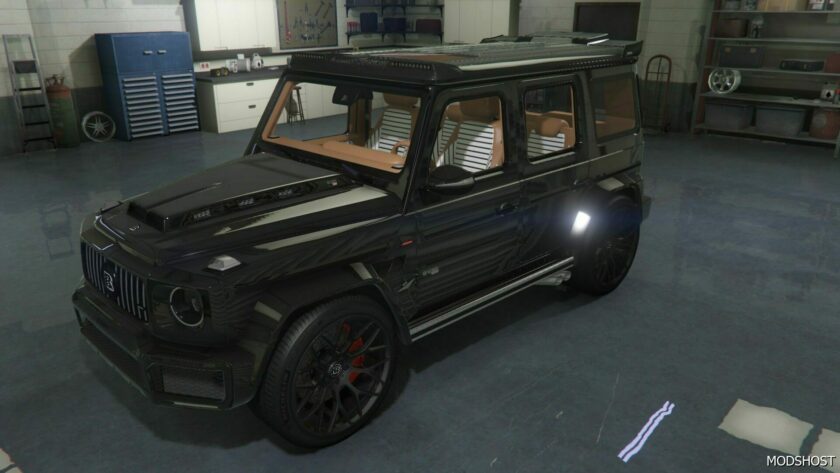 GTA 5 Mercedes-Benz Vehicle Mod: Mercedes G900 Brabus (Featured)