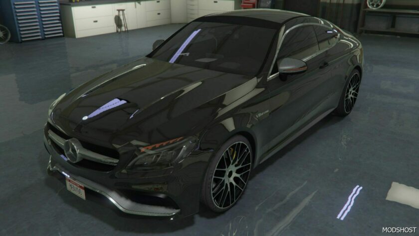 GTA 5 Mercedes-Benz Vehicle Mod: C63 Coupe AMG (Featured)