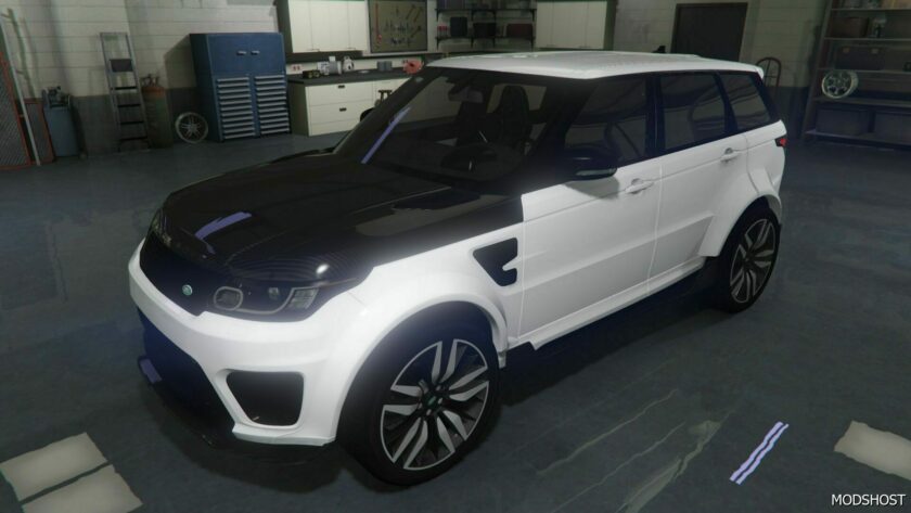 GTA 5 Range Rover Vehicle Mod: 2016 Range Rover Sport SVR (Featured)