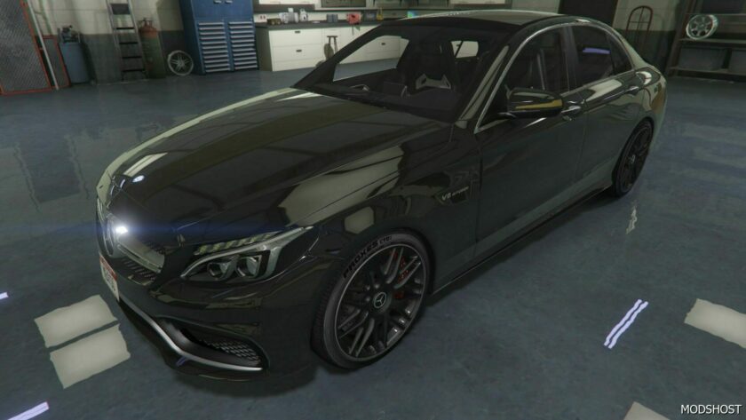 GTA 5 Mercedes-Benz Vehicle Mod: C63 W205 AMG (Featured)