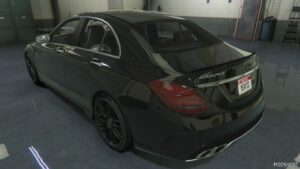 GTA 5 Mercedes-Benz Vehicle Mod: C63 W205 AMG (Image #3)