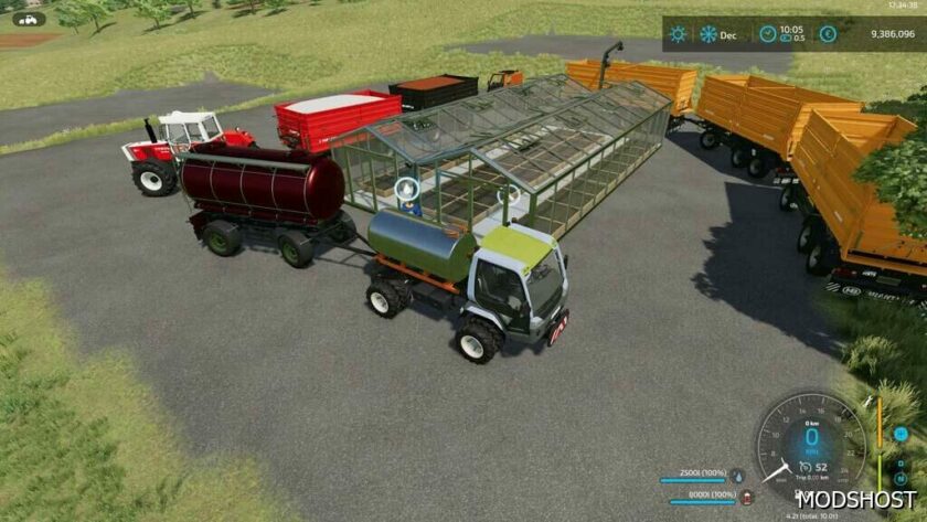 FS22 Placeable Mod: Fruit Greenhouse V1.5 (Featured)