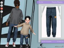 Sims 4 Kid Clothes Mod: Dario Pants (Featured)