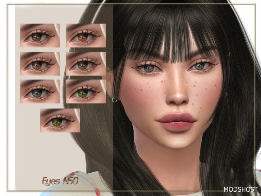 Sims 4 Mod: Eyes N50 (Featured)