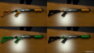 GTA 5 Weapon Mod: Shrewsbury Riot Shotgun Add-On | Animated | Tints | Lore-Friendly (Image #2)