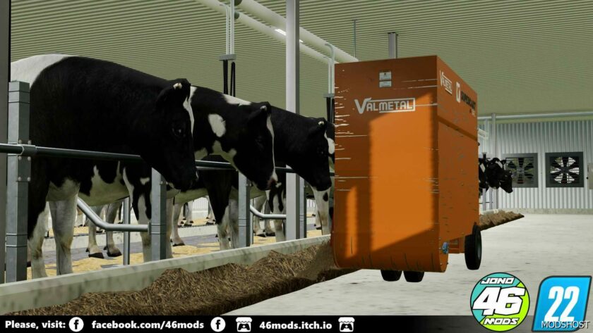 FS22 Implement Mod: Valmetal VA542 Feed Cart (Featured)