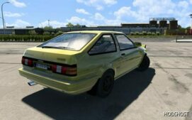 ETS2 Toyota Car Mod: Sprinter Trueno AE86 V2.6 1.49 (Image #2)