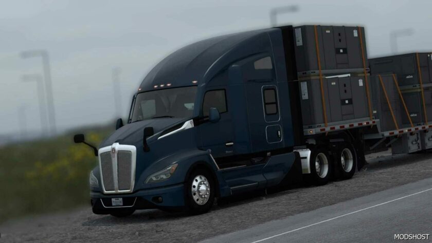 ATS Kenworth Part Mod: NEW Exterior Options for The NEW KW T680 V2.0 1.49 (Featured)