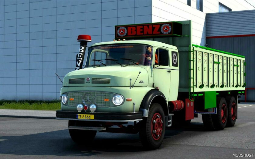 ATS Mercedes-Benz Truck Mod: Mercedes Benz 1924 & 2628 1.48 (Featured)