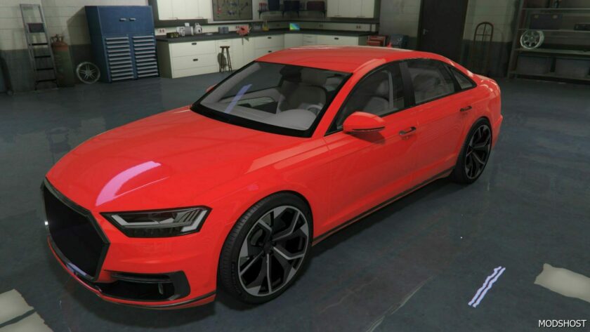 GTA 5 Audi Vehicle Mod: RS8 (Featured)