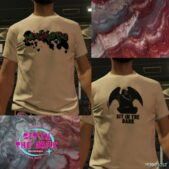 GTA 5 Player Mod: Basic Custom T-Shirt Sitd for MP Male (Image #3)