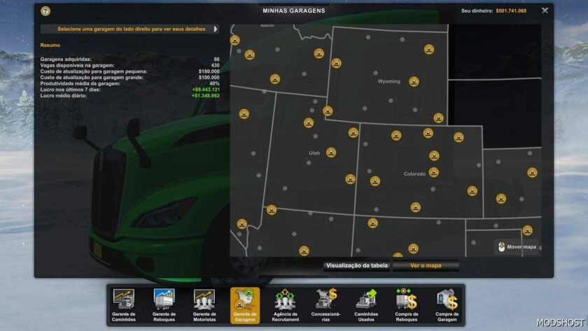 ATS Save Mod: Profile 1.49.3.2S by Rodonitcho Mods (Featured)