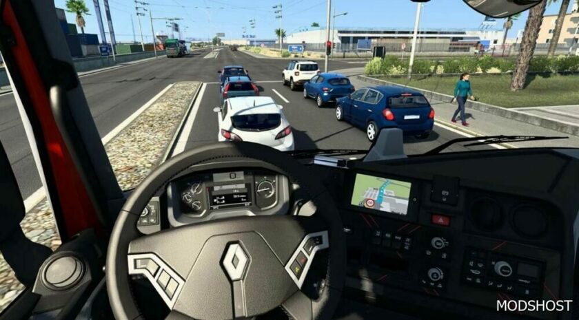 ETS2 Navigation Mod: Tomtom GO Navigation Pack 1.49 (Featured)