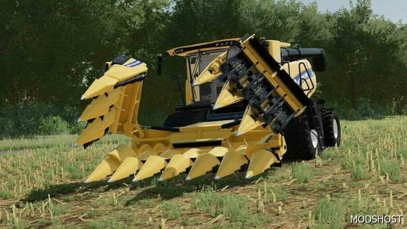 FS22 Header Mod: CNH 12 ROW Folding Corn Head Pack (Featured)