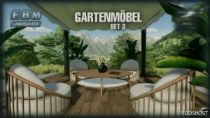 FS22 Mod: Garden Furniture SET 3 (Image #4)